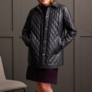 Tribal Pleather Jacket